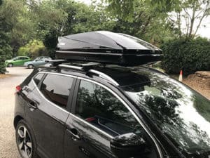 Nissan Qashqai Roof Rack Side Rails Cross Bars