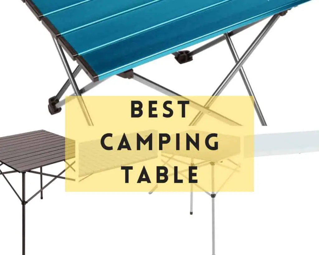 Best camping table