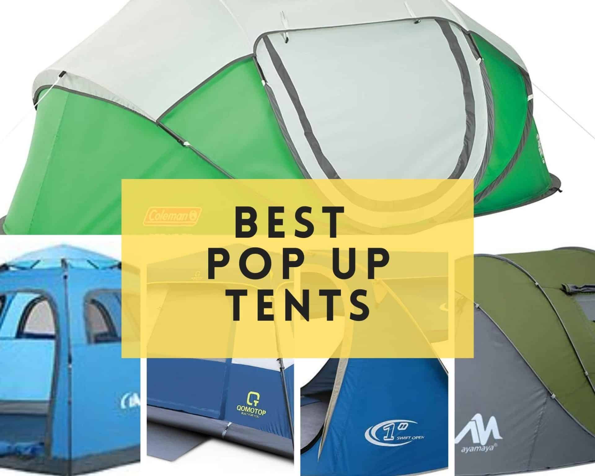 Best Pop Up Tent Reviews 2022 Easy & Instant Models