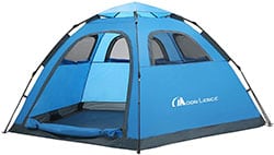 Moon Lence 4 Person Instant Family Pop Up Tent